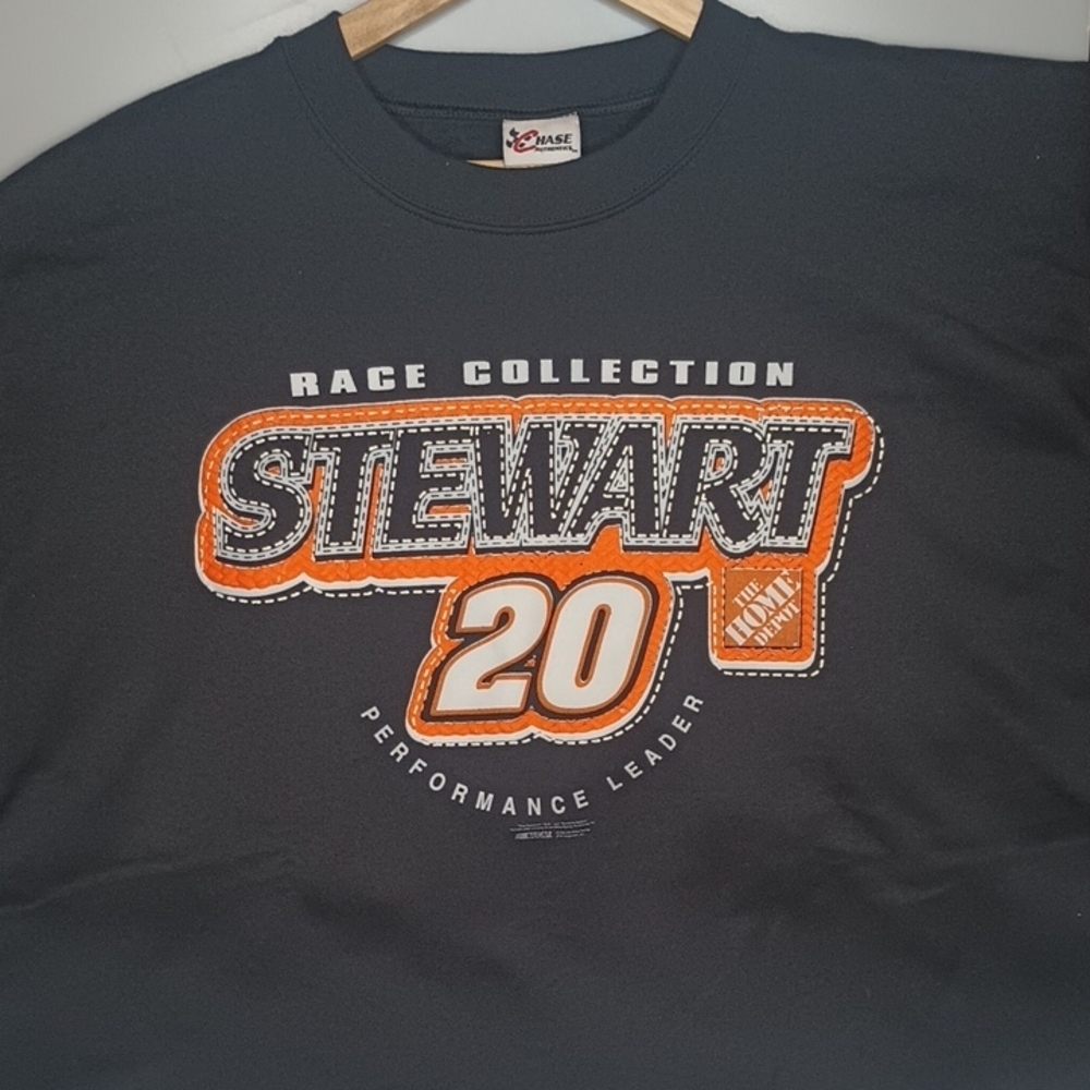 Chase Authentics Tony Stewart The Home Depot Nascar Sweatshirt Size XXL